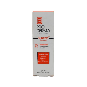 کرم ضدآفتاب پرودرما وضدچروک spf90 بی رنگ