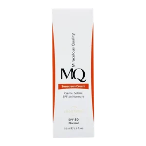 کرم ضدآفتابMQ پوست نرمال بژروشن spf50