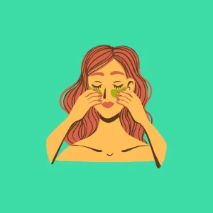 کرم دور چشم